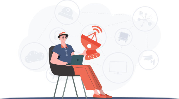 一个男人手里拿着一个卫星天线图片下载