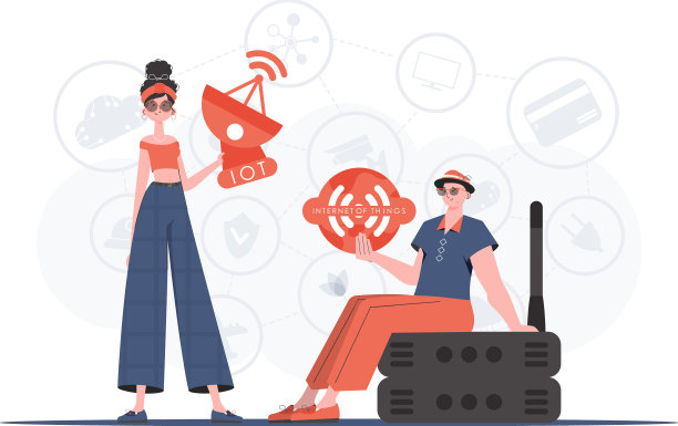 物联网和自动化概念图片下载