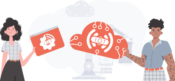 一个男人和一个女人是一个团队的领域图片下载