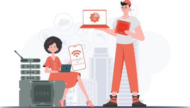 物联网和自动化概念图片下载