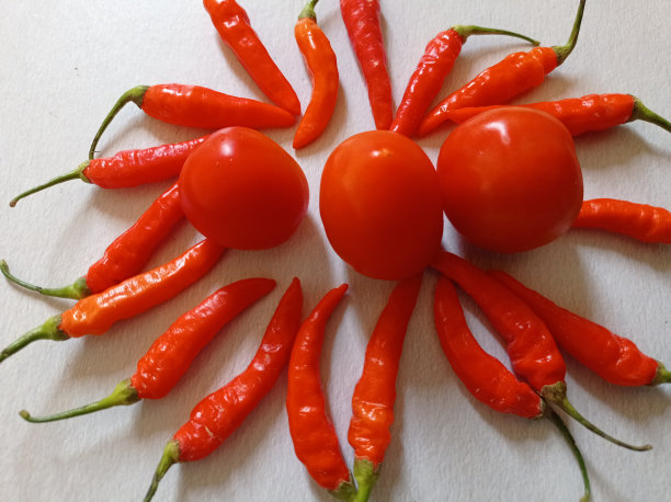 辣椒和番茄图片下载