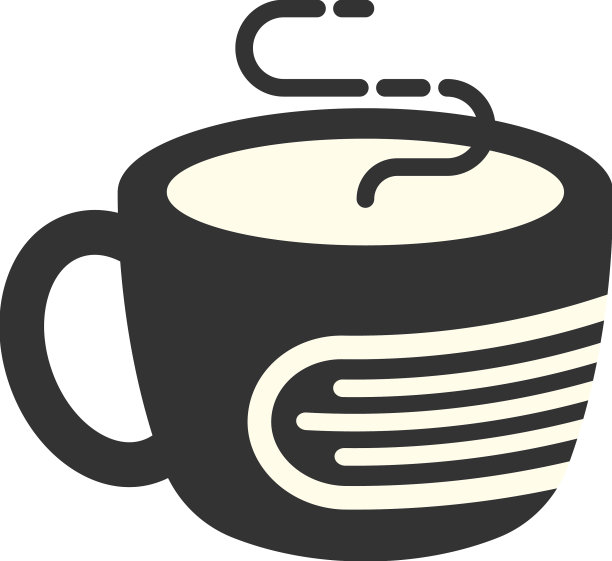 书咖啡馆标志设计模板图片下载