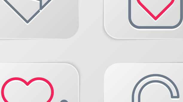 设置线锁和心心牵手标签和图片下载