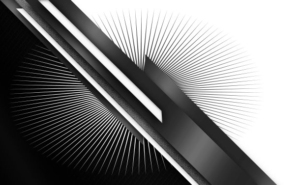 现代白色和黑色背景与对角线。图片下载