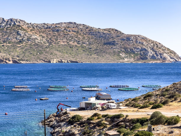 工业捕鱼农场图片下载