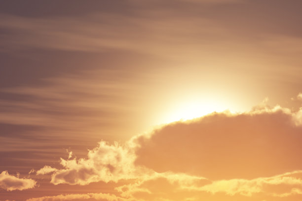 夏日傍晚的日落图片下载