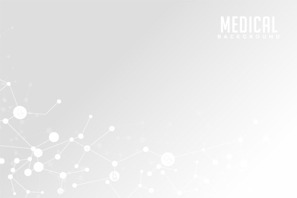 灰色医学背景与点和抽象图片下载