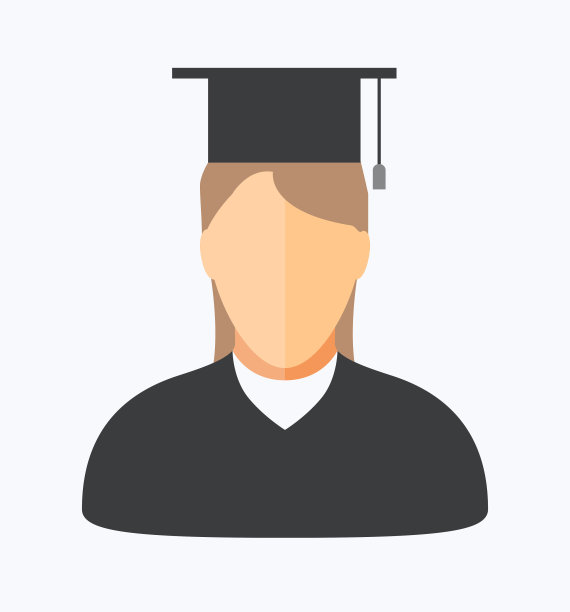 研究生女人图标图片下载