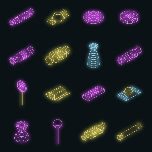 糖糖图标设置霓虹灯图片下载