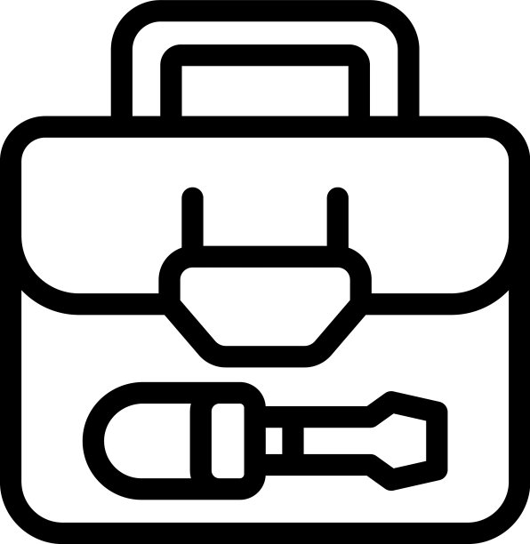 手工具箱图标轮廓工具箱图片下载