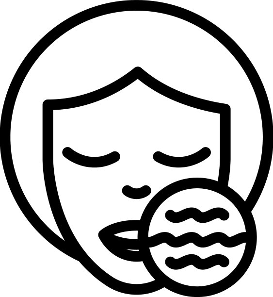 鼻子皮肤问题图标轮廓癌症图片下载