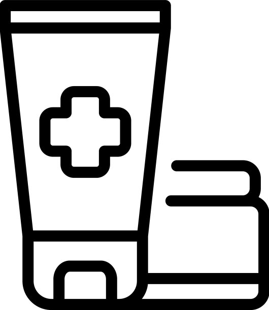 医疗乳管图标轮廓诊所图片下载