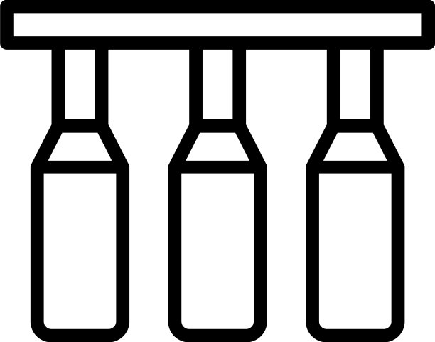 瓶身线条图标轮廓玻璃生产图片下载