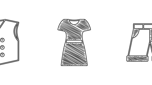 设女裙无檐便帽衬衫短裤或长裤图片下载