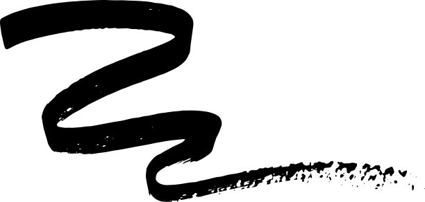 涂鸦标记矢量刷。徒手画涂片。图片下载