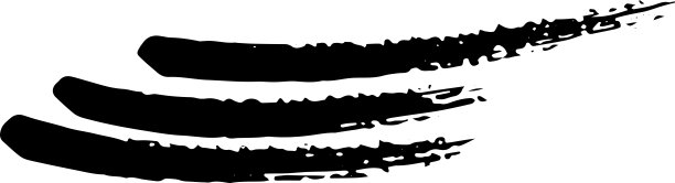 涂鸦标记矢量刷。徒手画涂片。图片下载