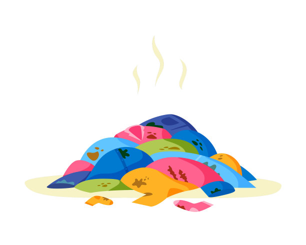 一堆衣服堆在地板上，脏得发臭图片下载