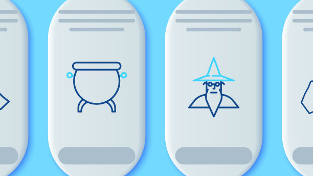 设置线女巫坩埚巫师巫师魔方图片下载