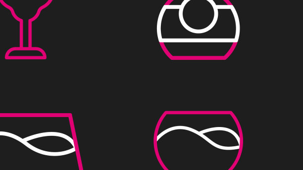 设置线葡萄酒玻璃杯的威士忌瓶图片下载