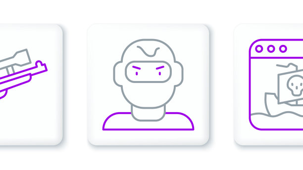 带瞄准镜的网络盗版狙击步枪图片下载