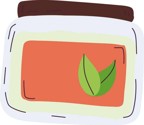 一种沐浴露的单独素描图片下载