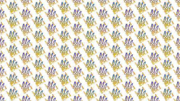 乌克兰图案的纹章。图片下载