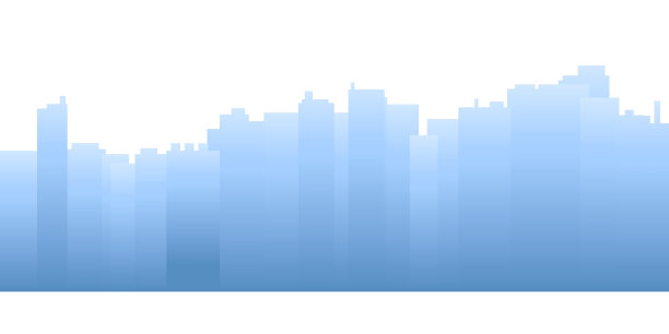 城市剪影。图片下载