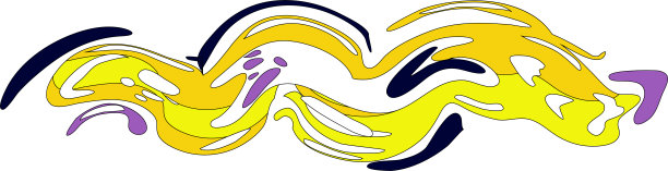 彩液波流元件。抽象的彩色的形状。图片下载