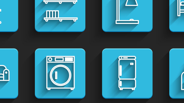 镶线花瓶化妆镜配灯椅图片下载