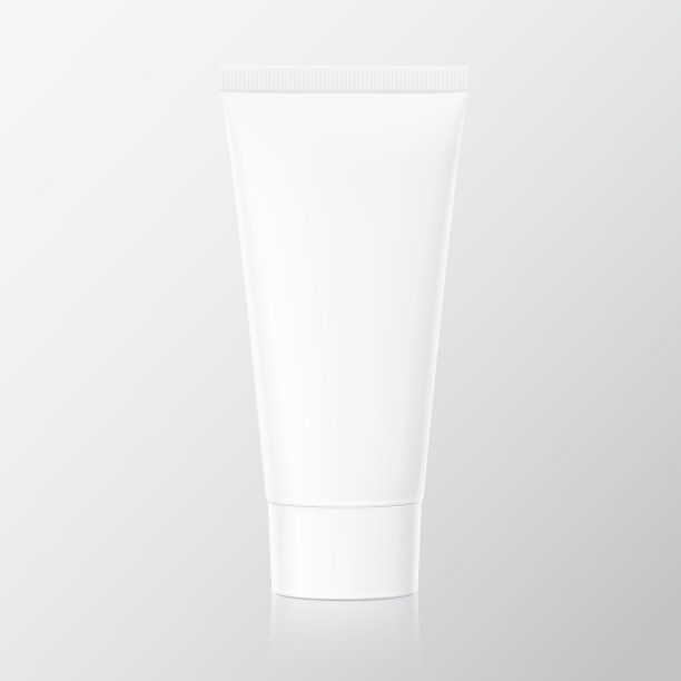 逼真的塑料管模型。矢量插图。图片下载