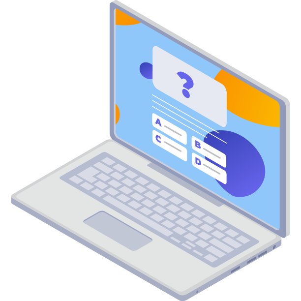 在线测试笔记本电脑图标向量图片下载