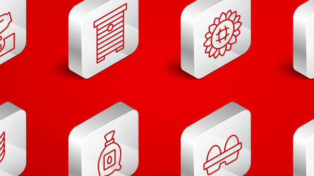 为蜜蜂向日葵设置线袋面粉蜂箱图片下载