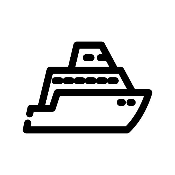 游艇图标设计图片下载