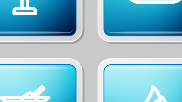 设置线麦克风家庭立体声与两个扬声器图片下载