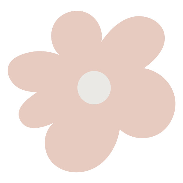 可爱的粉红色花有机抽象图片下载