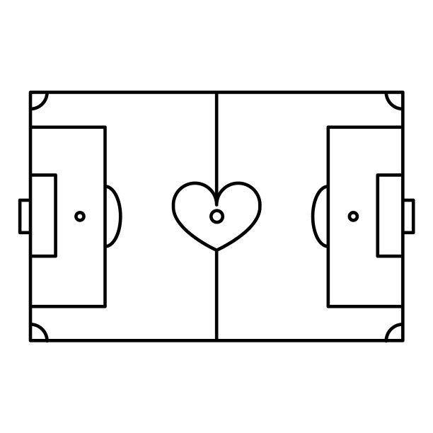 足球场上中风图片下载