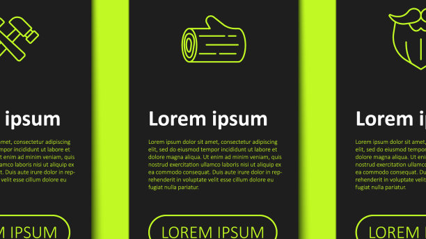 定线交叉锤木圆木和胡子图片下载