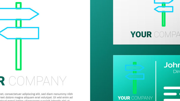 线道路交通标志路标图标孤立上图片下载