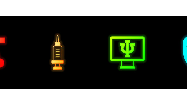 集钟摆成瘾于毒品心理学家图片下载