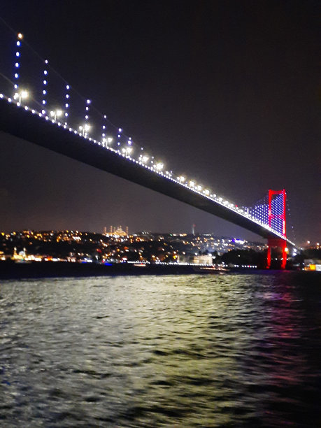 海上悬索桥图片下载