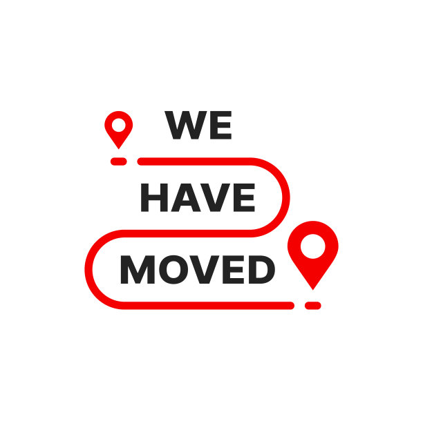 我们已经移动了图标红色的定位销和路线图片下载