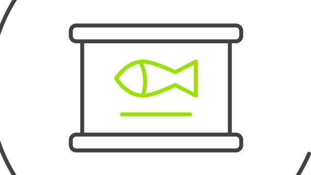 线罐头鱼图标孤立在白色背景图片下载