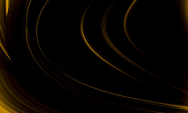 黑金背景梯度纹理柔和金色配合光科技对角灰白色图案线条豪华美观。图片下载