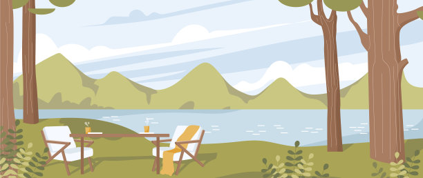 美丽的园艺景观图片下载