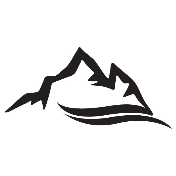 山图标标志业务模板矢量插图图片下载