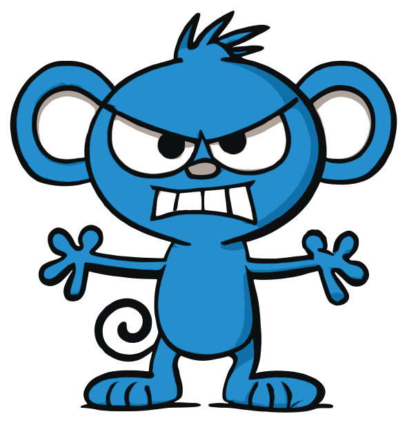 可爱的有表情的怪物图片下载