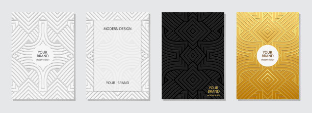 套民族封面，垂直模板。收集浮雕几何背景与3d模式，文字的空间。东方，亚洲，印度，墨西哥的部落艺术装饰设计。图片下载