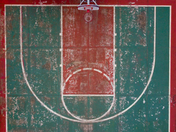 篮球无人半运动场图片下载