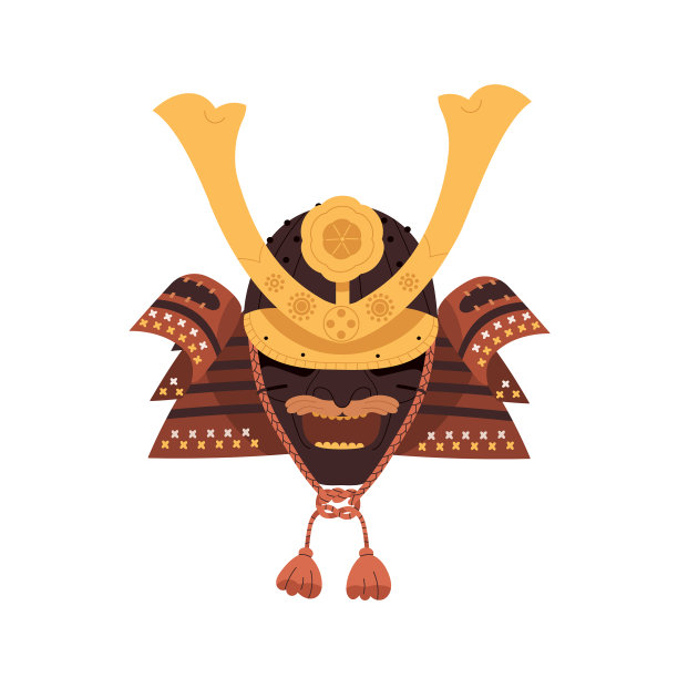 门约利日本人面甲能面具为图片下载