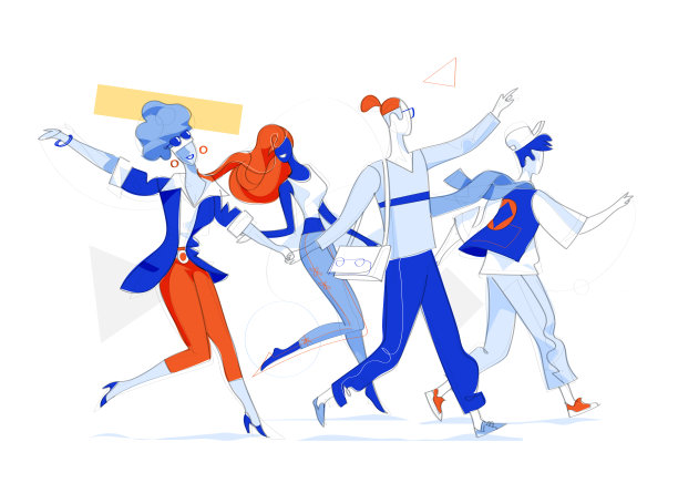 快乐的人庆祝生活图片下载